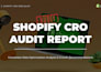 be shopify store manager, fix shopify cro conversion optimization as cro expert